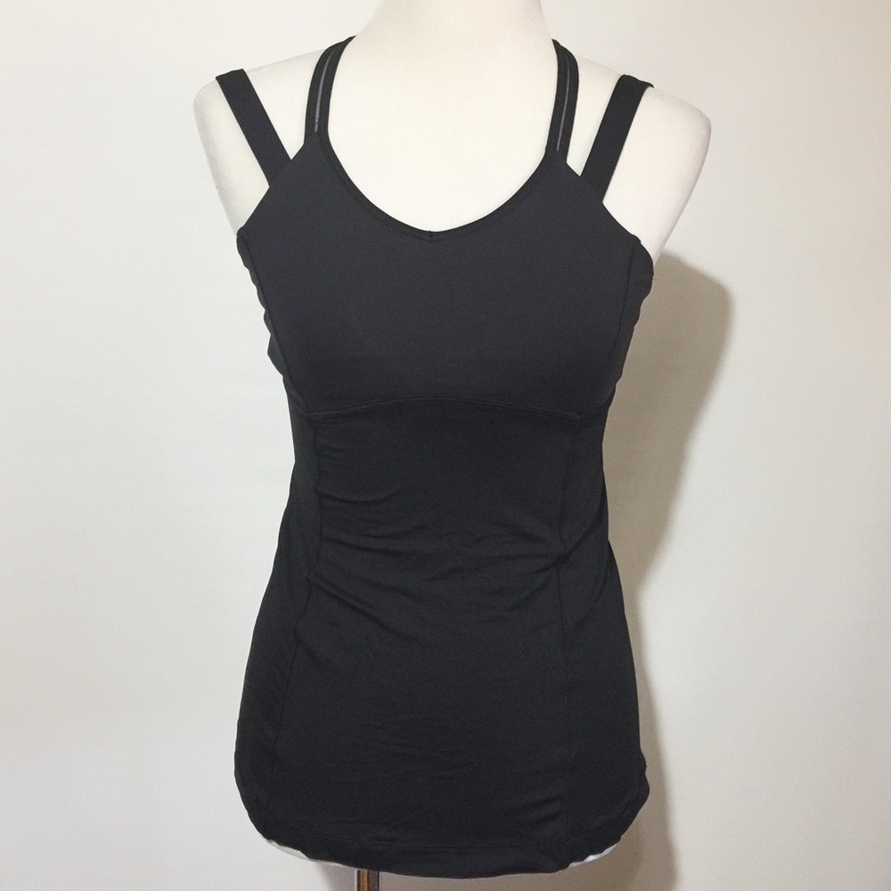 lululemon athletica Black Tank Top